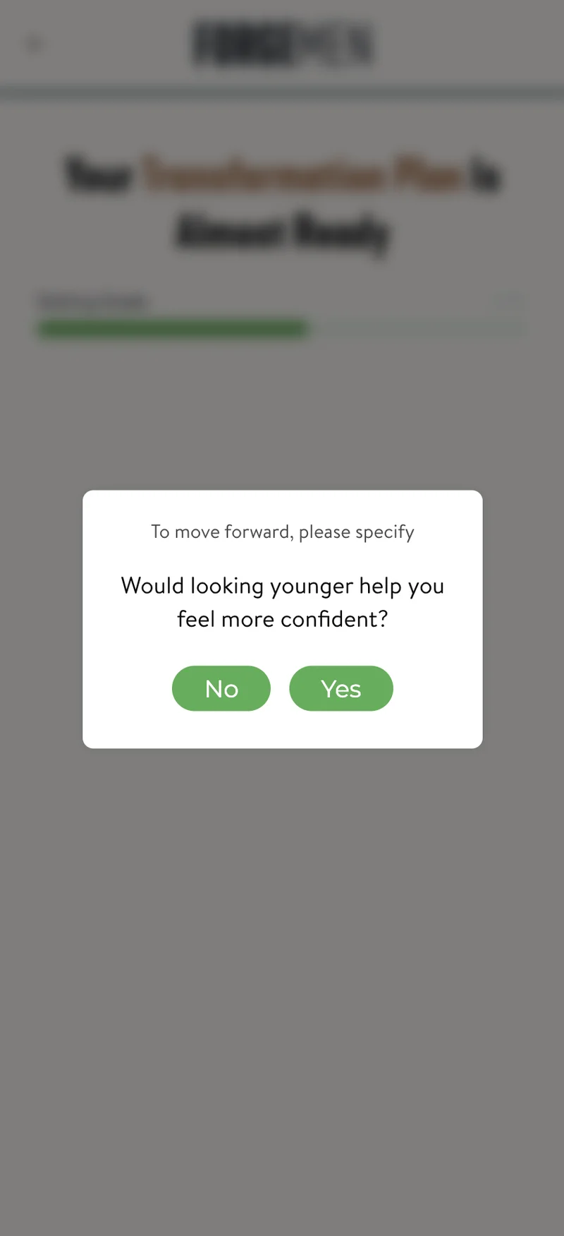 Micro-Commitment Pop-Up