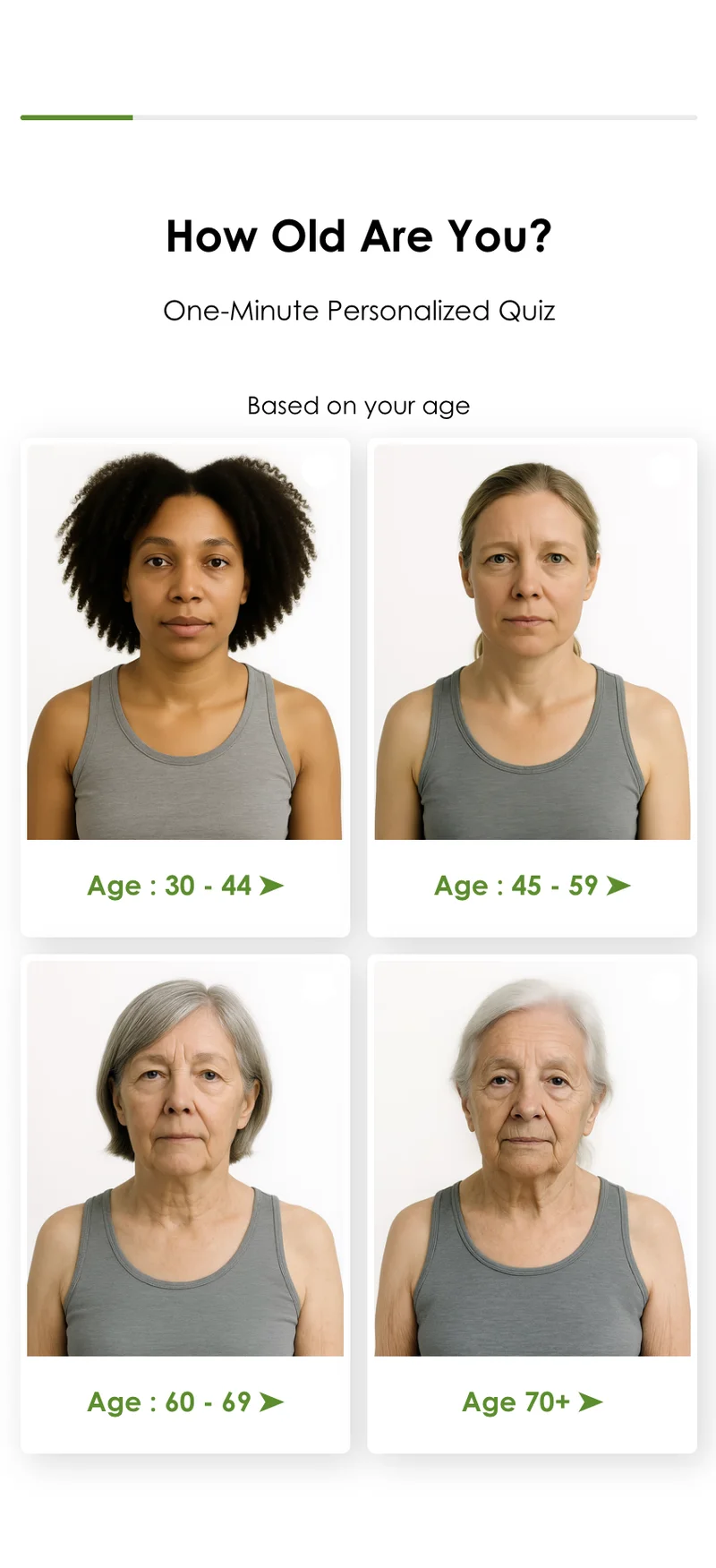 Age Segmentation — Photo Tiles