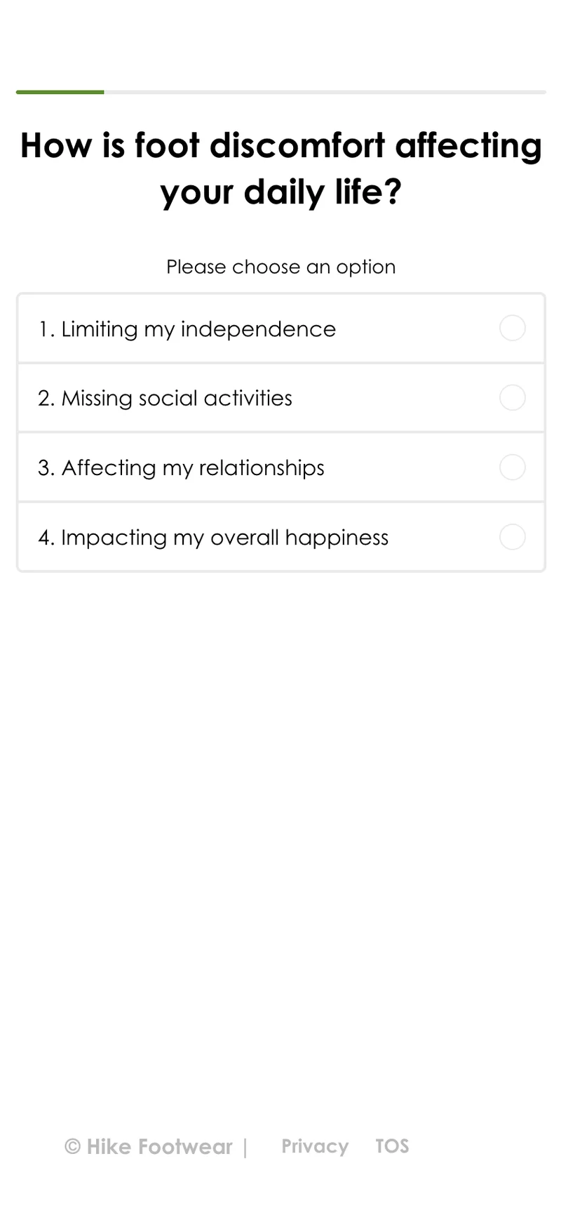 Pain Deepener — Daily Life Impact
