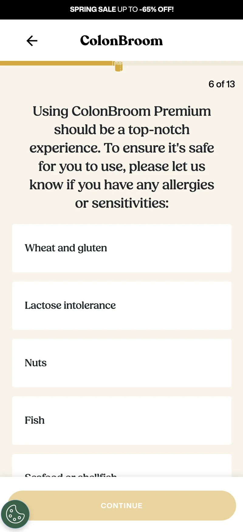 Allergies & Sensitivities