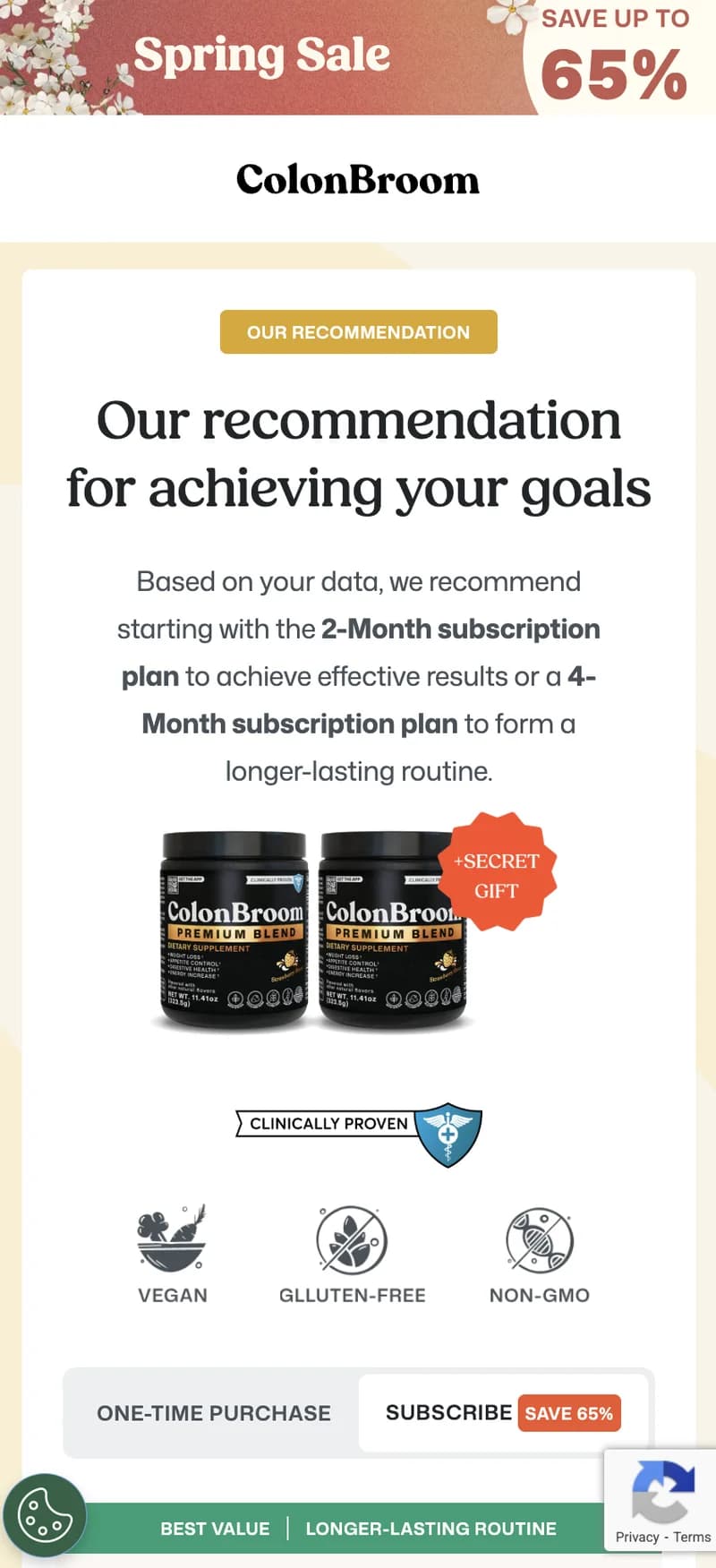 Sales Page — Subscription Offer