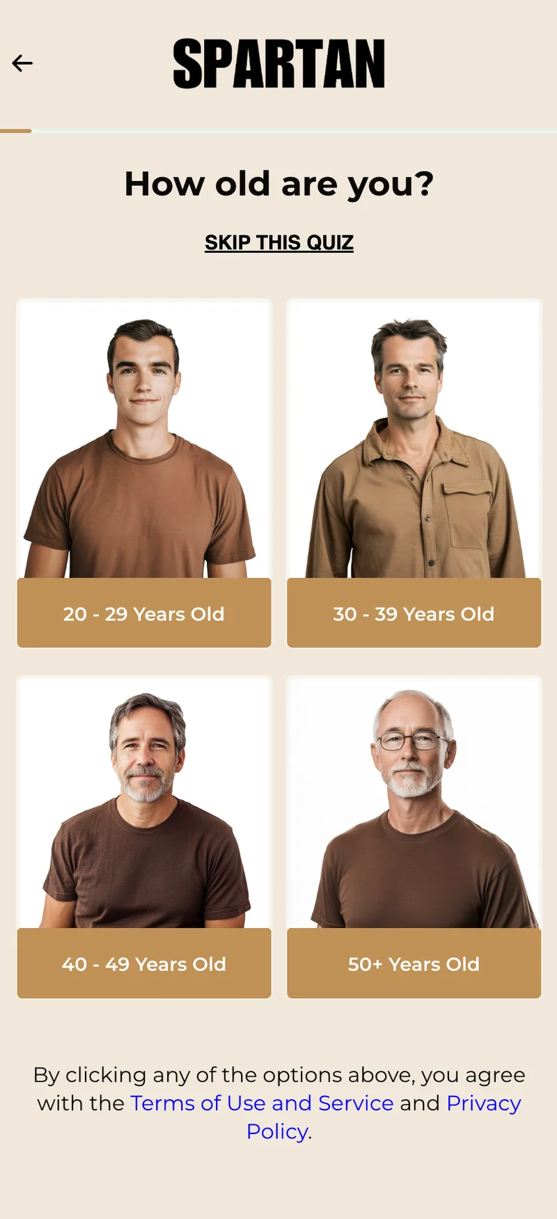 Age Gate — Photo Tiles