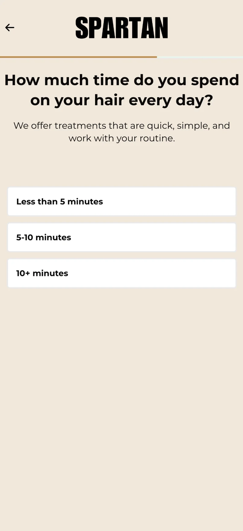 Daily Hair Routine Time
