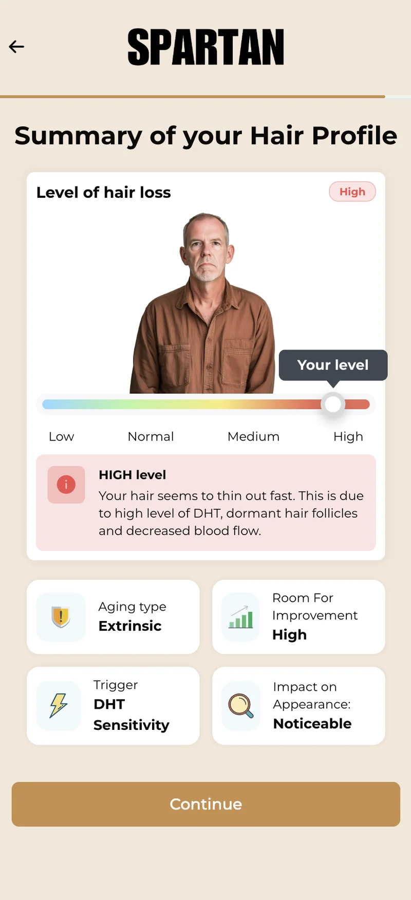 Hair Profile Summary