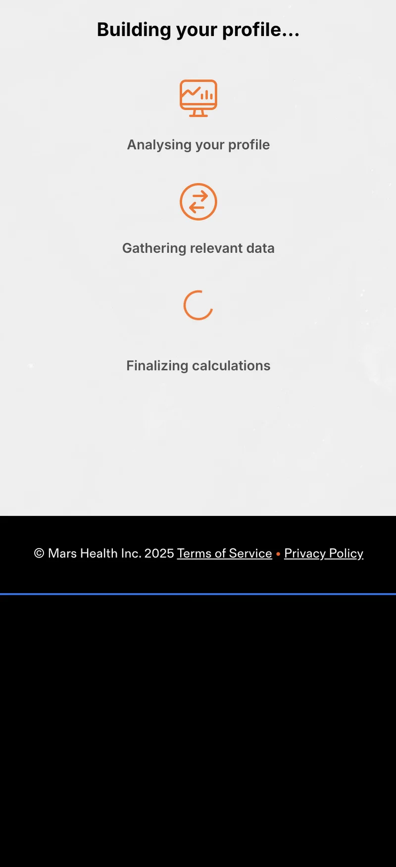 Second Loading — Building Profile