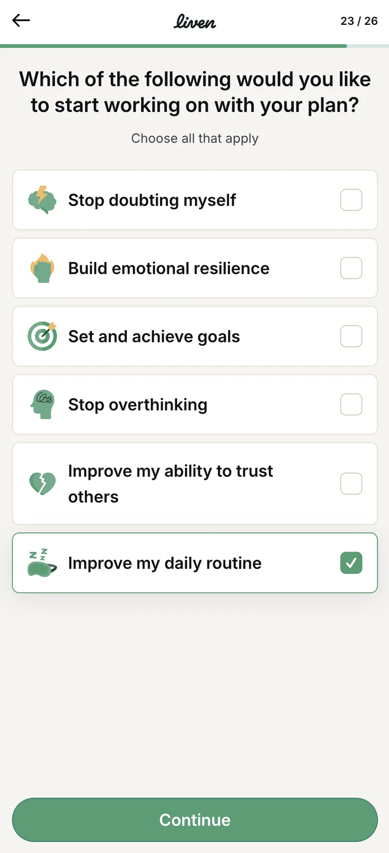 Q23 — Plan Priorities (Multi-Select)