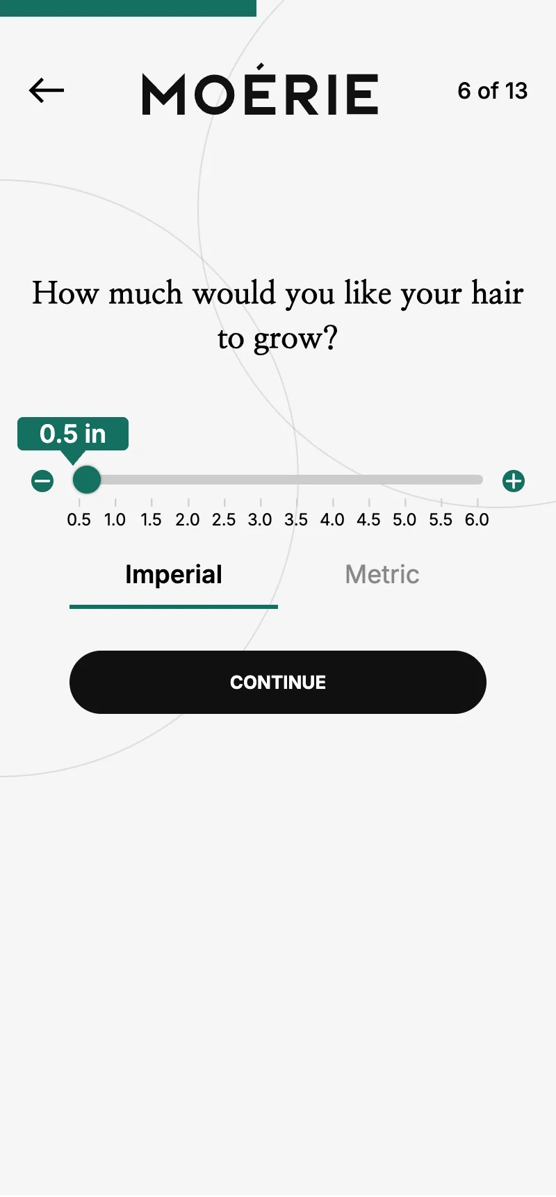 Q6 — Growth Goal Slider