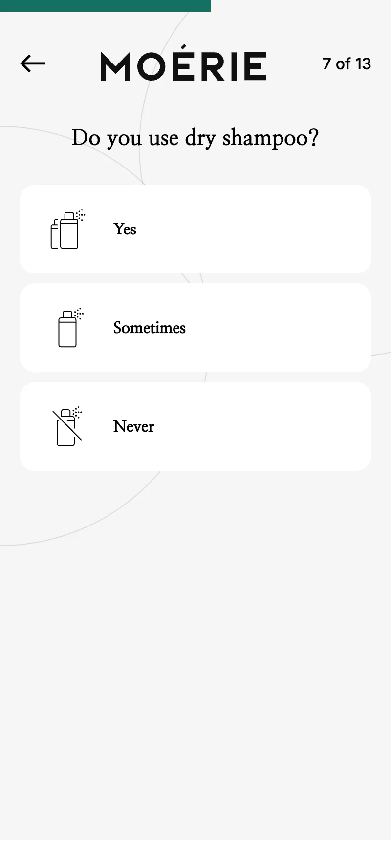 Q7 — Dry Shampoo Use