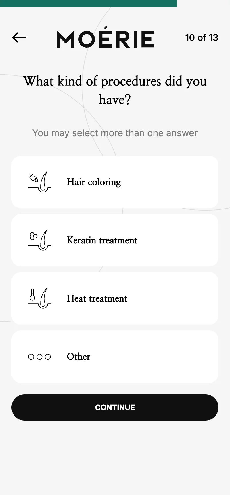 Q10 — Which Procedures (Conditional, Multi-Select)