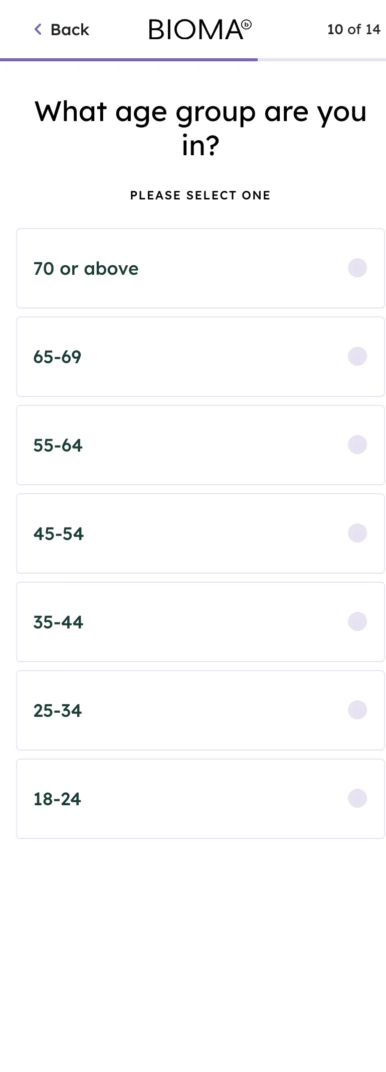 Q10 — Age Group