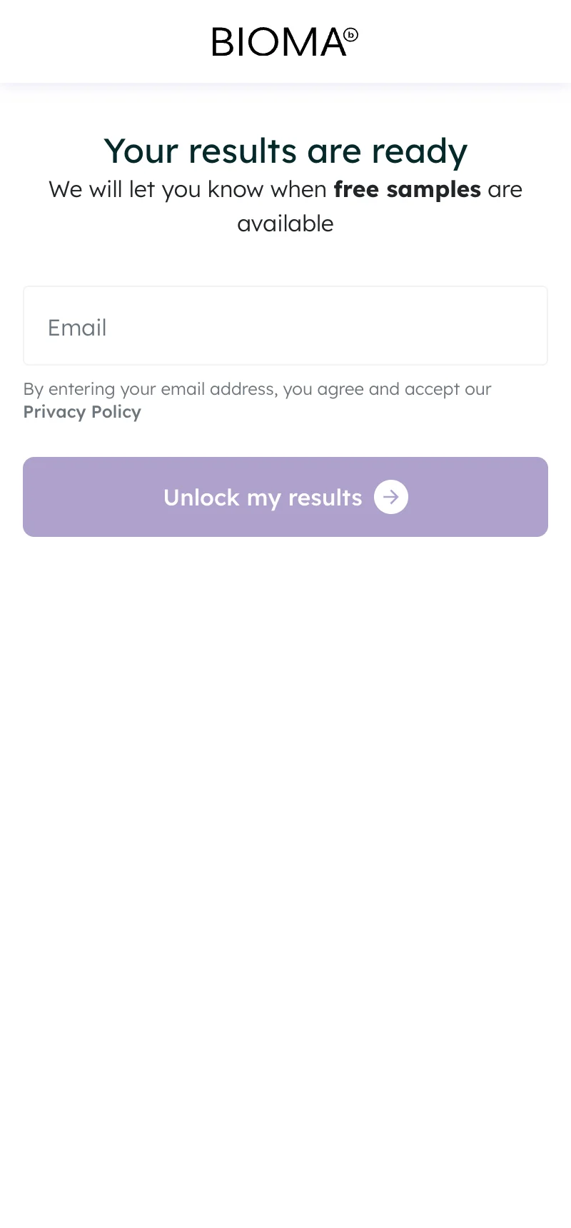 Email Capture — Verdict Gate