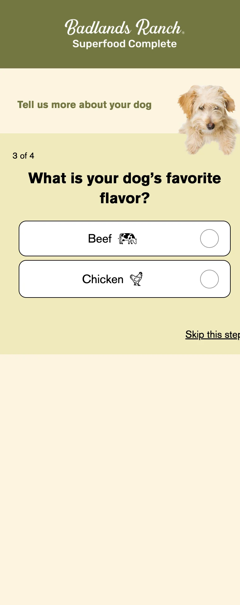 Q3 — Favorite Flavor