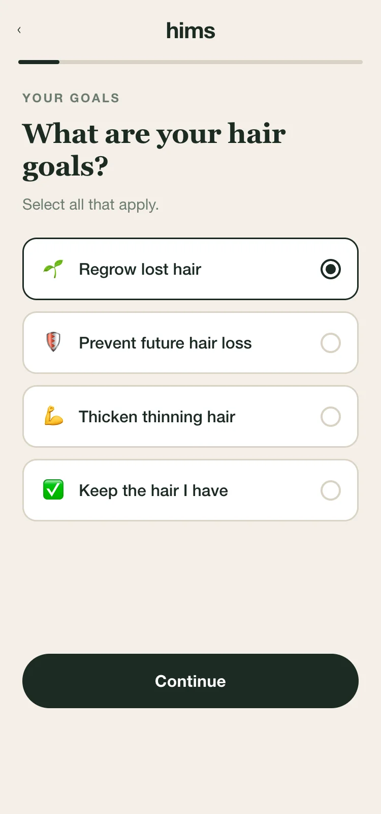 Q1 — Hair Goals (Multi-Select)