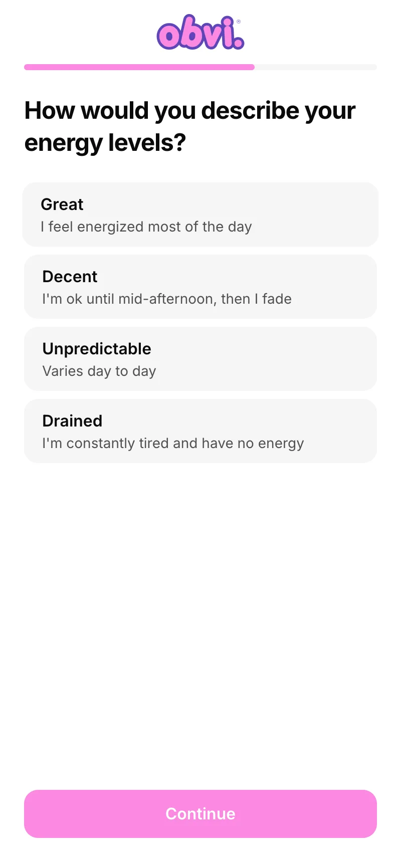 Q8 — Energy Levels
