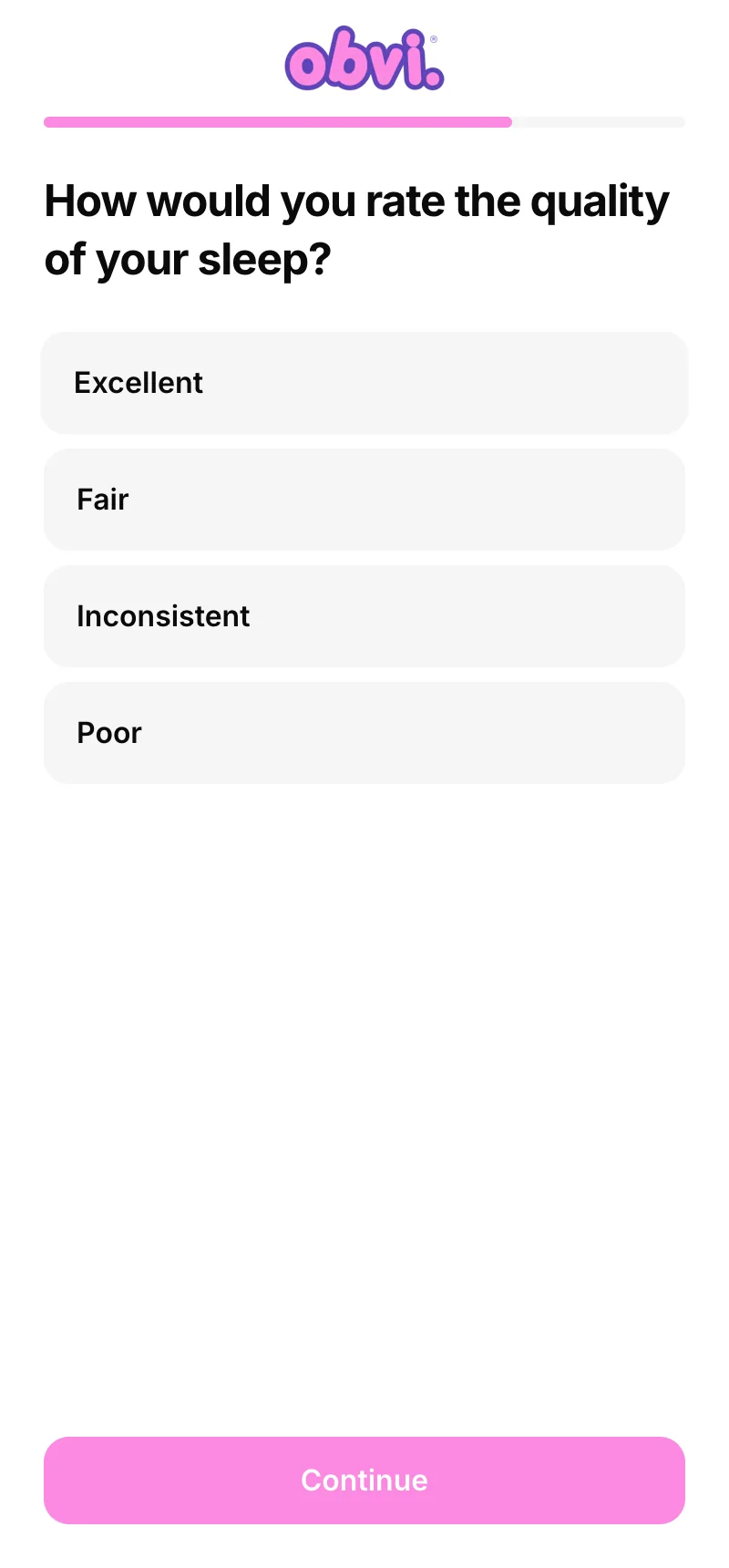 Q9 — Sleep Quality