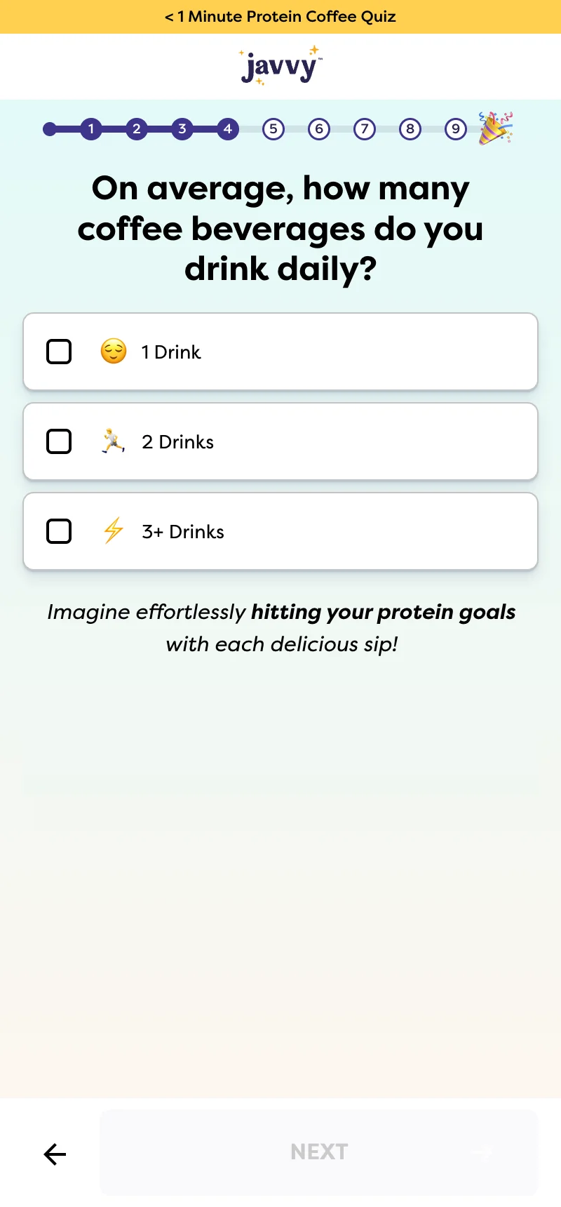 Q4 — Daily Coffee Consumption