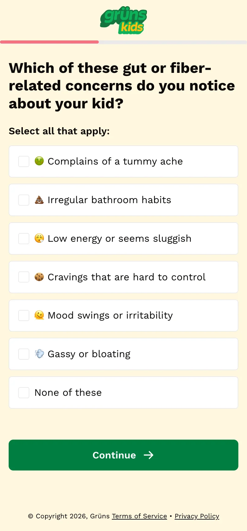 Q4 — Symptoms (Multi-Select)