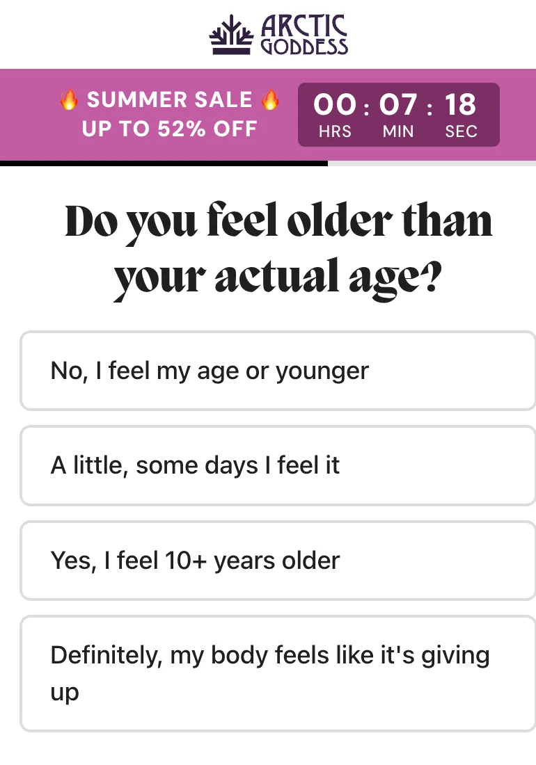 Q6 — Do You Feel Older Than Your Age