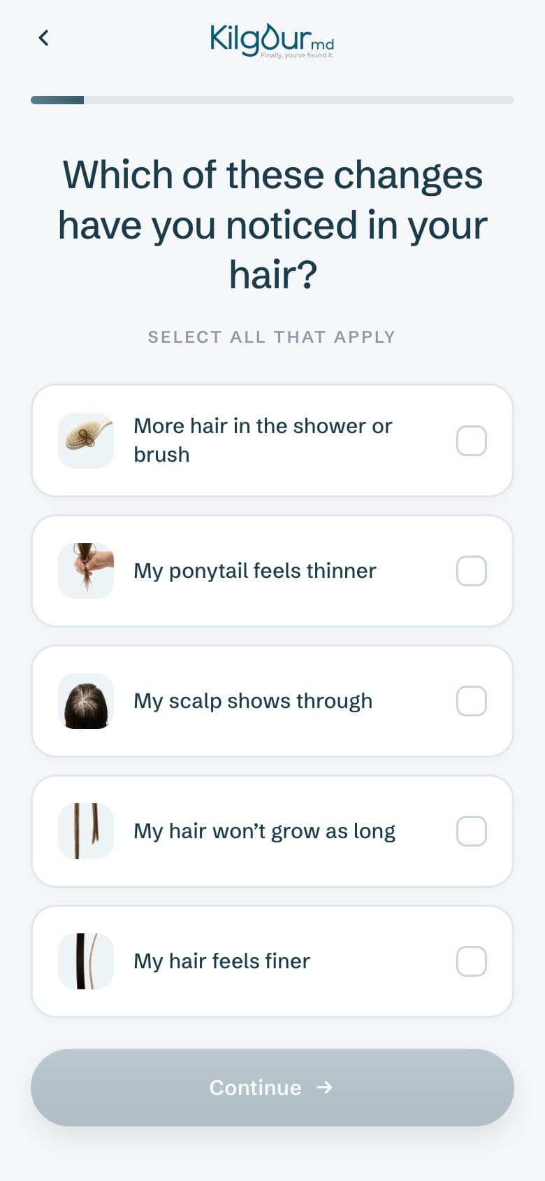 Q2 — Symptom Inventory in the First Person