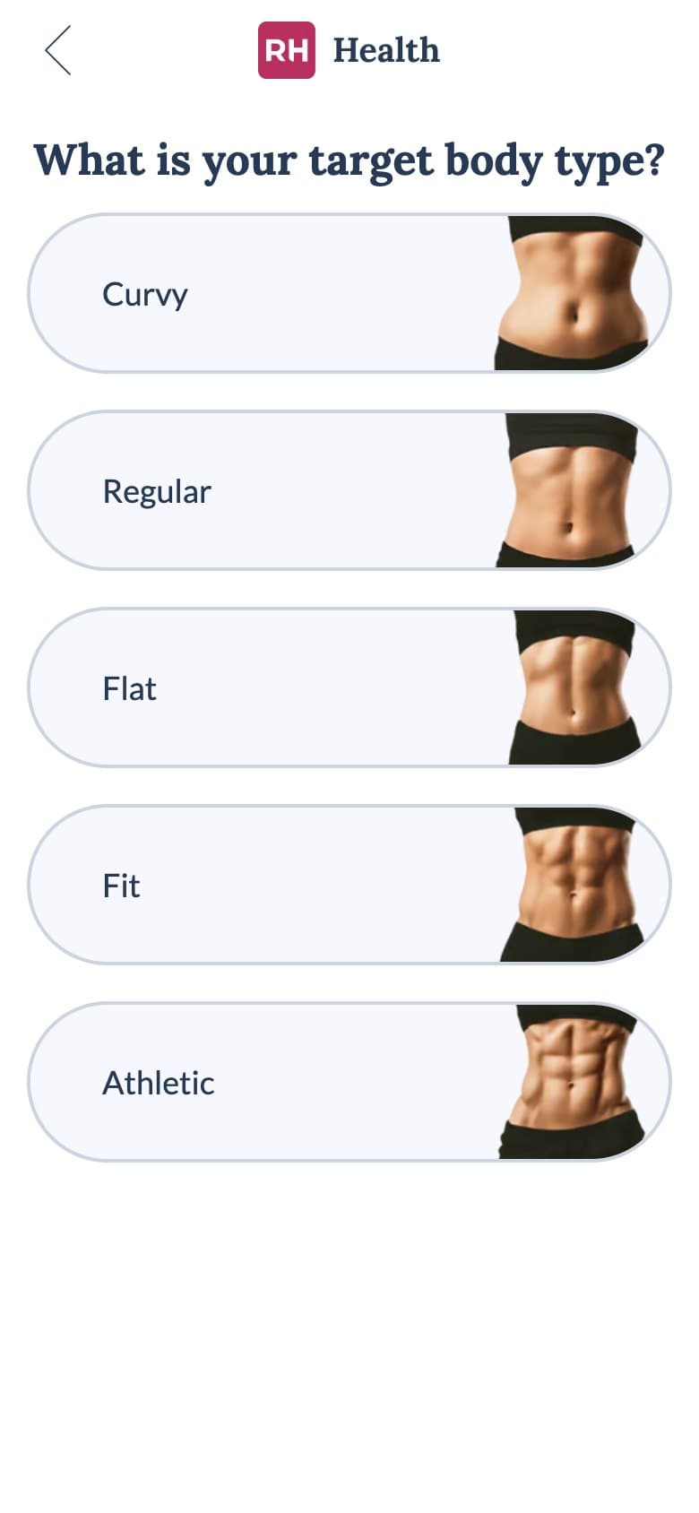 Target Body Type