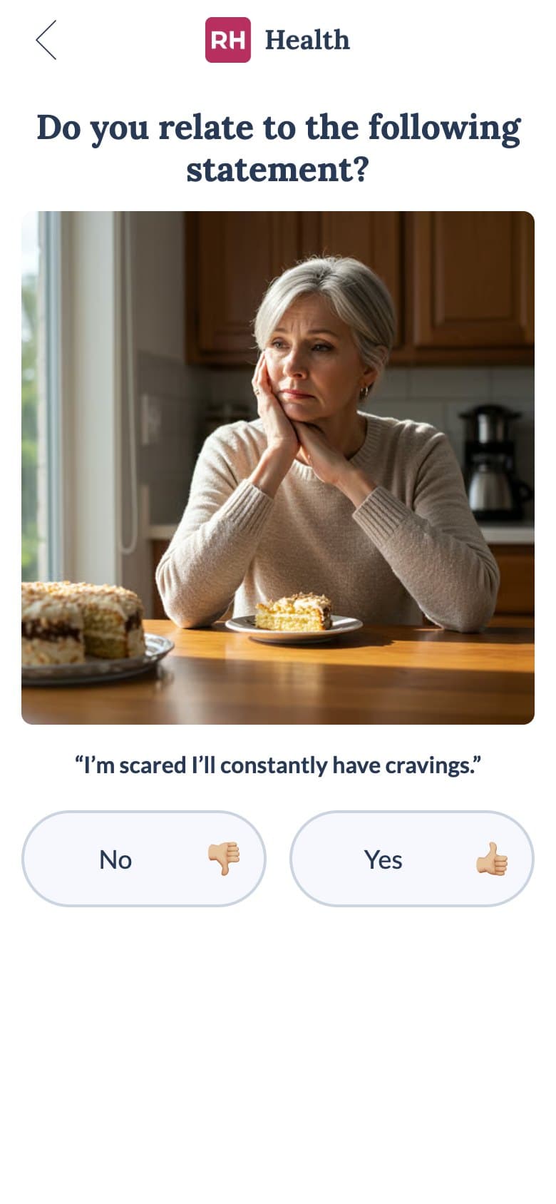 Fear Statement #2: Cravings