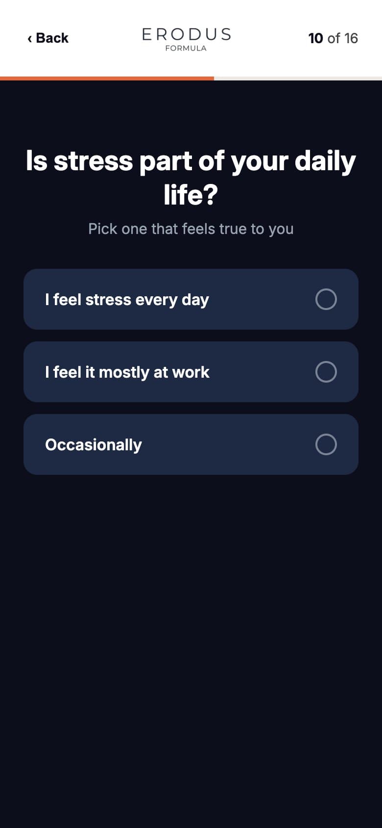 Q10 — Daily Stress