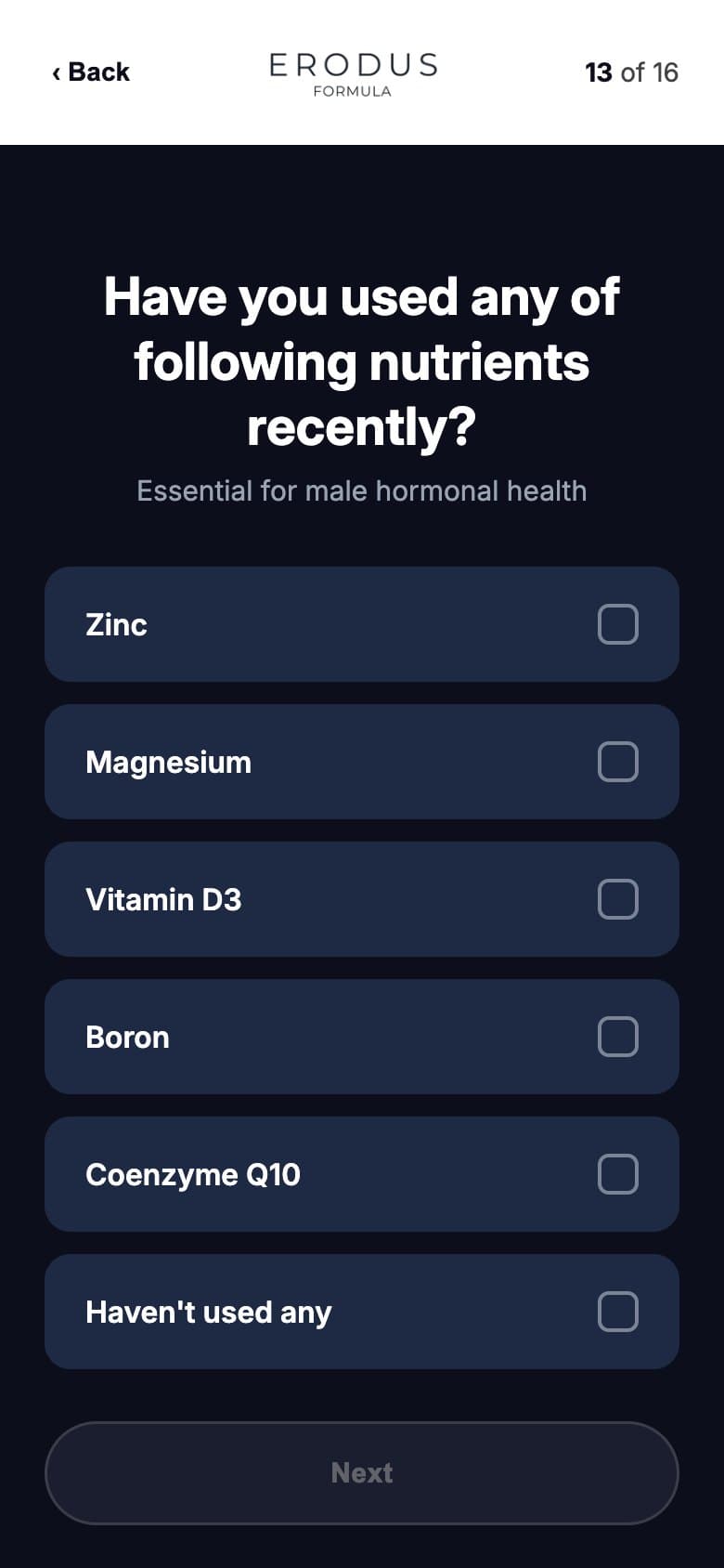 Q13 — The Ingredient-Label Checklist