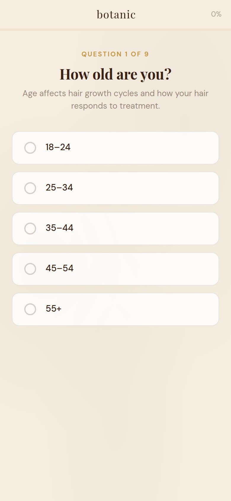 Q1 — How Old Are You?