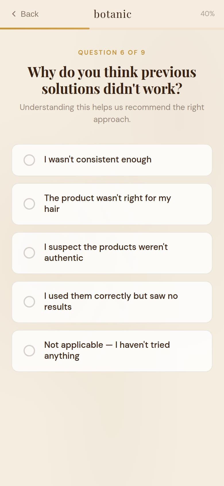 Q6 — Why Previous Solutions Didn't Work