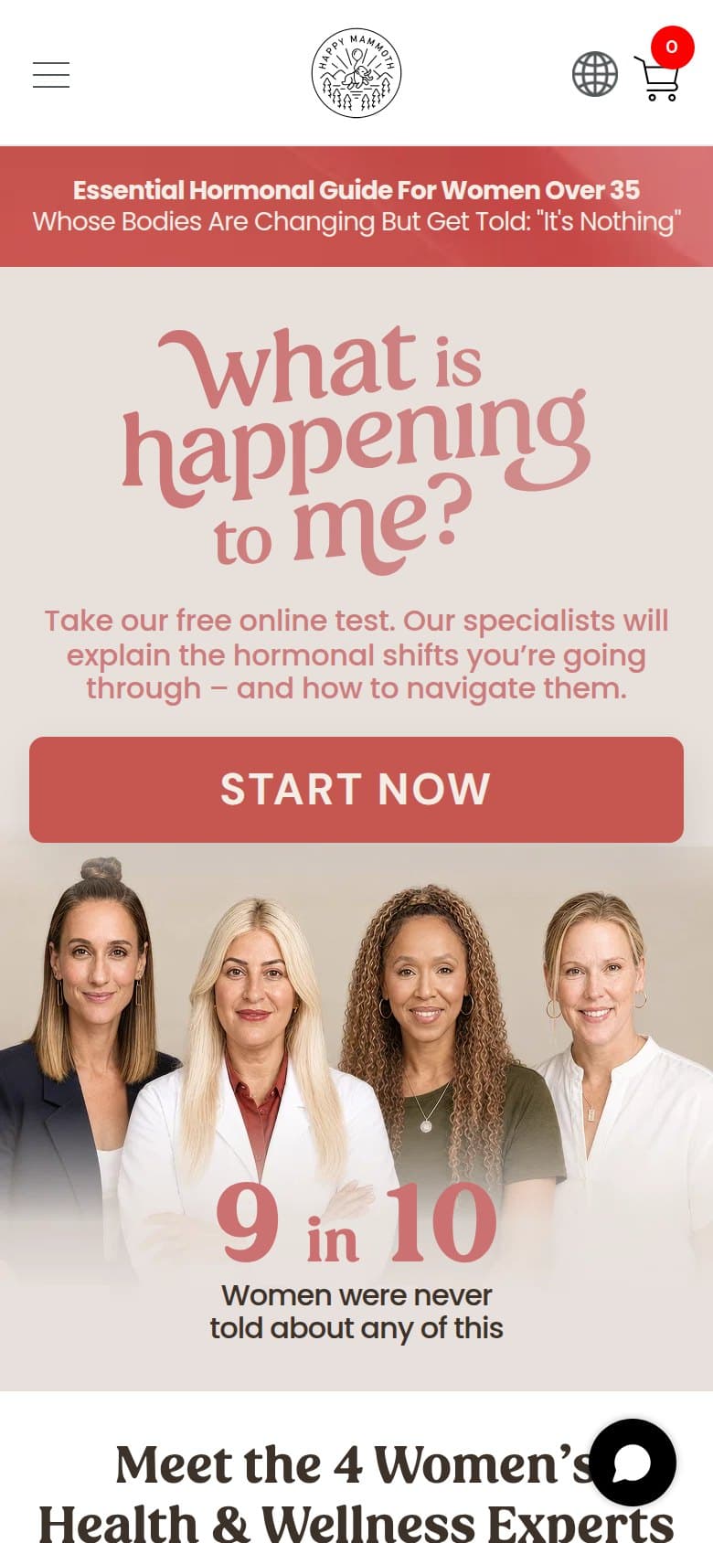 Landing — Essential Hormonal Guide For Women Over 35