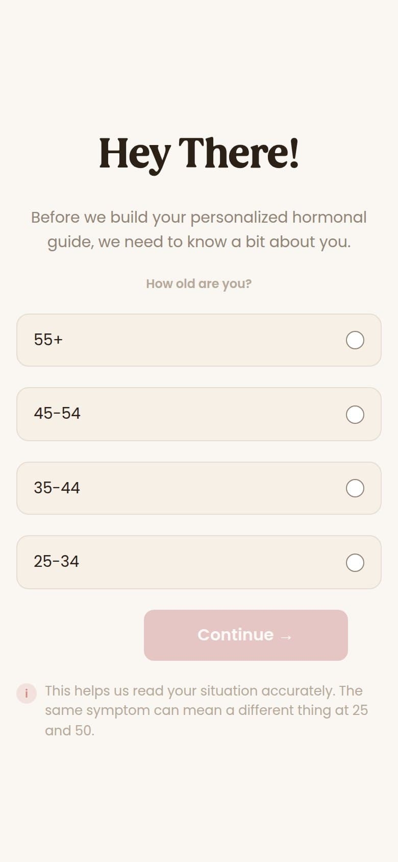 Age — How Old Are You?