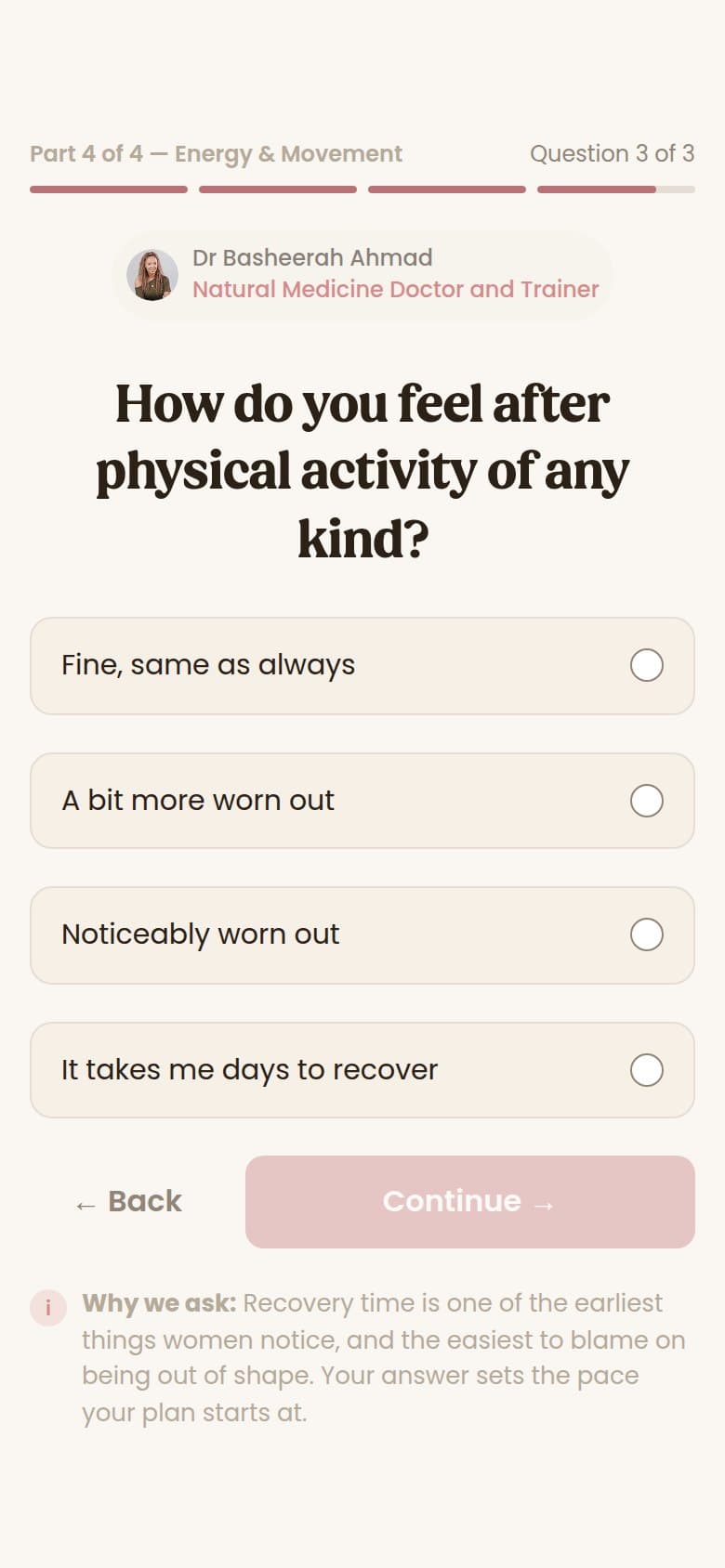 Part 4 Q3 — Feeling After Physical Activity
