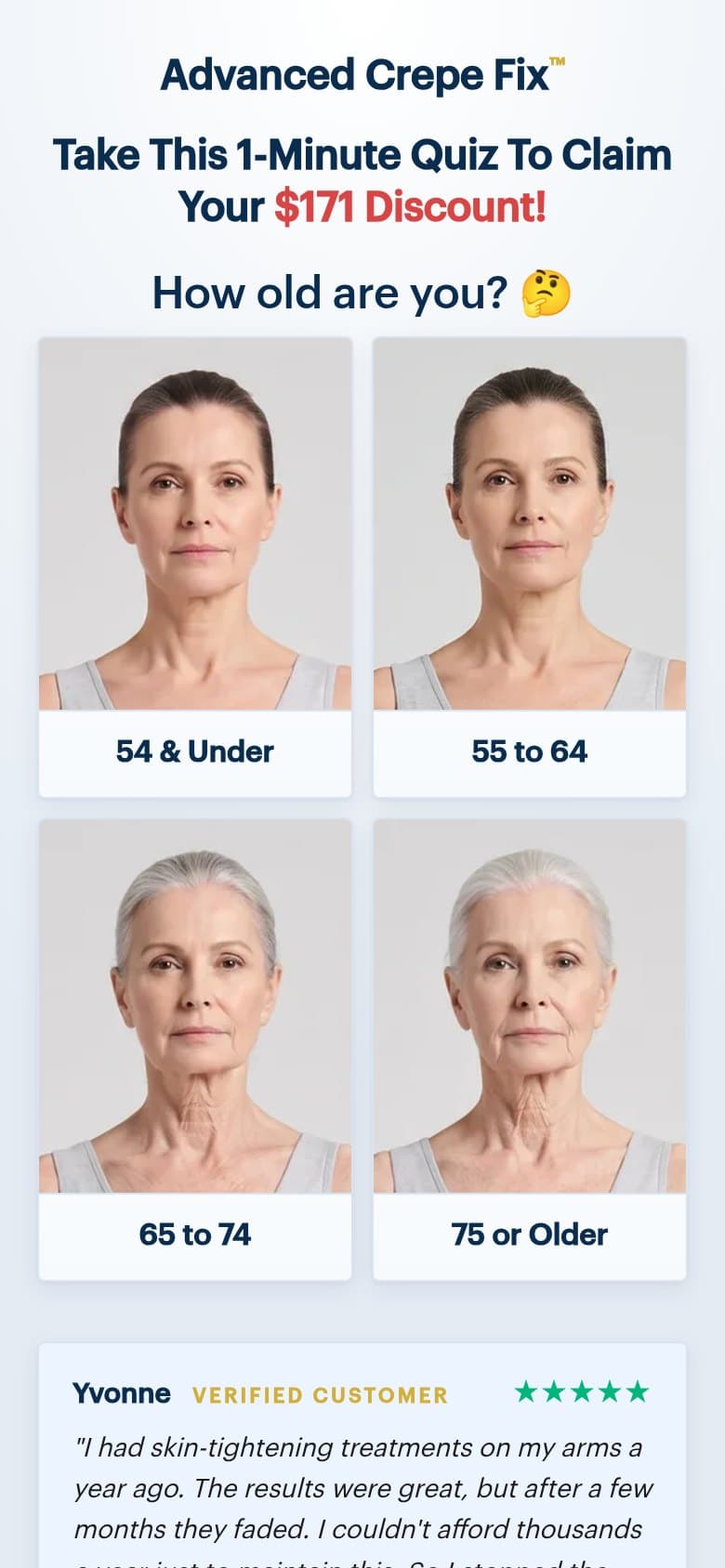 Landing — Age Portrait Cards & $171 Discount