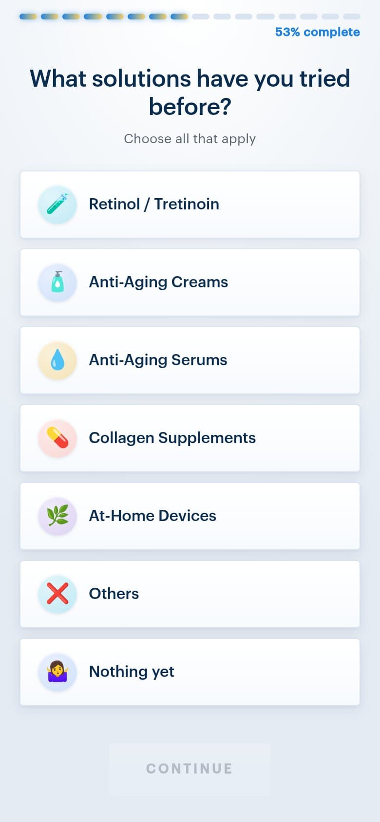 Q10 — What Solutions Have You Tried Before?
