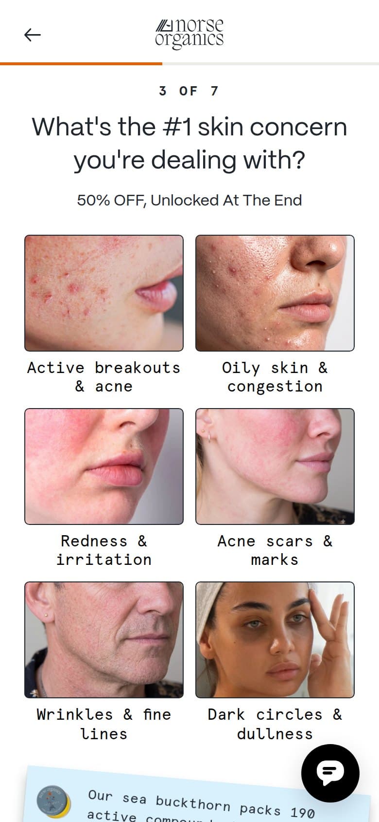 Q3 — The #1 Skin Concern Photo Grid