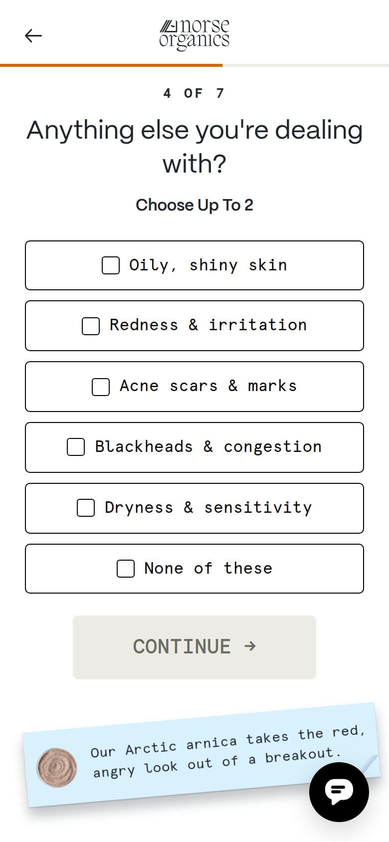 Q4 — Anything Else? Choose Up to 2