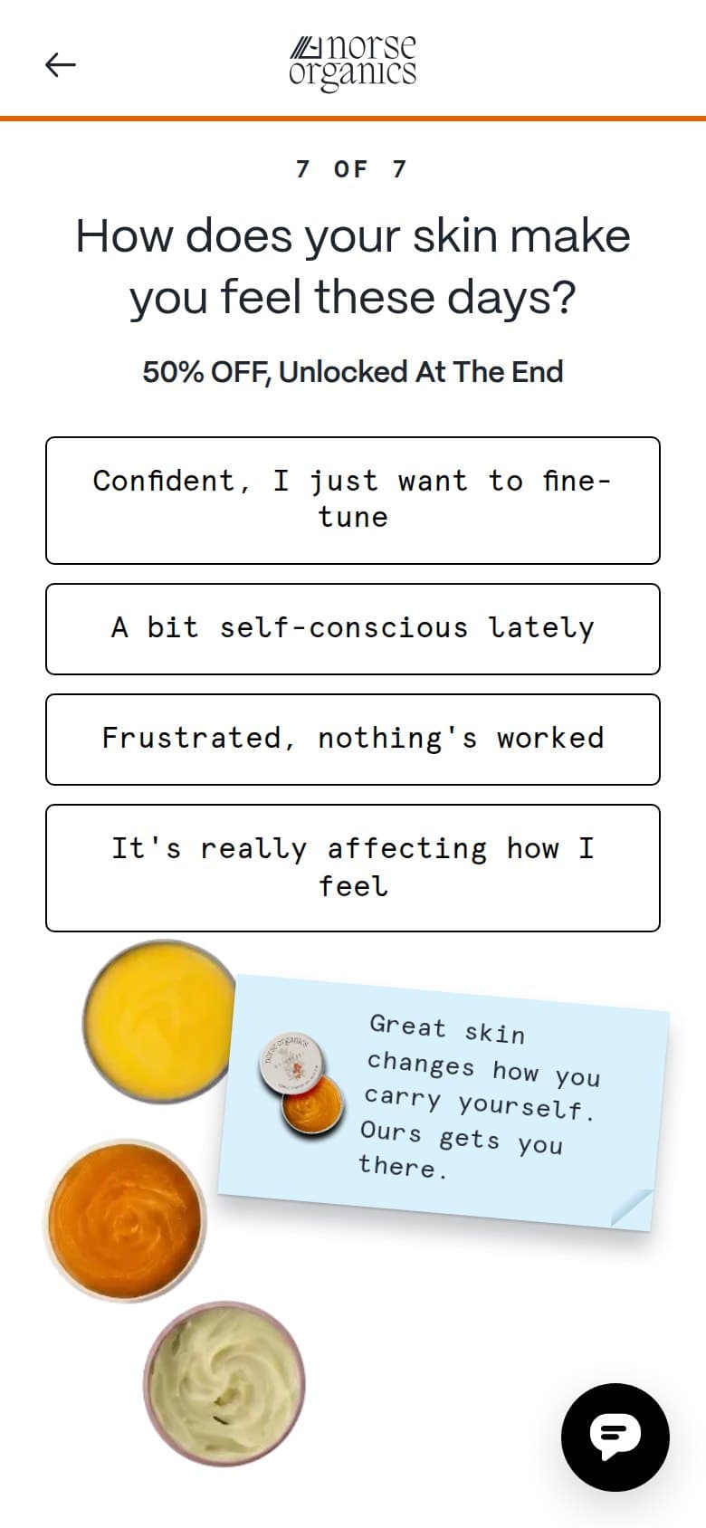 Q7 — How Does Your Skin Make You Feel?