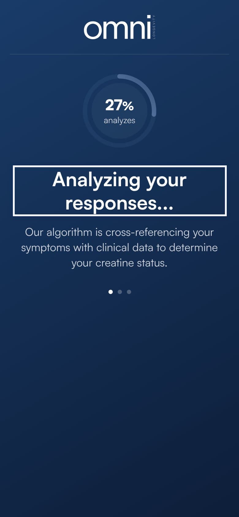 Loader — Analyzing Your Responses