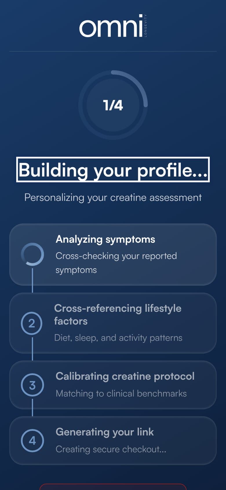 Loader — Generating Your Link