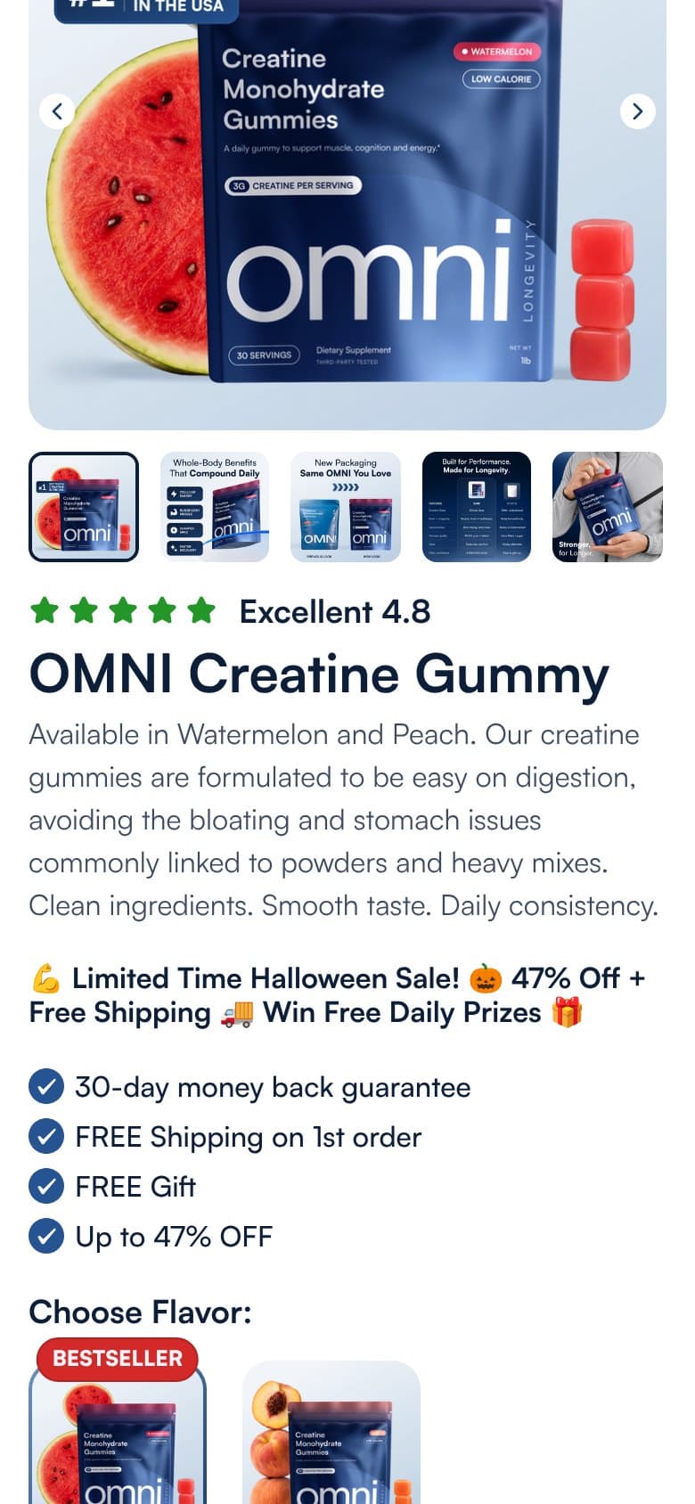 Offer — 2x and 3x Packs, One-Time $67