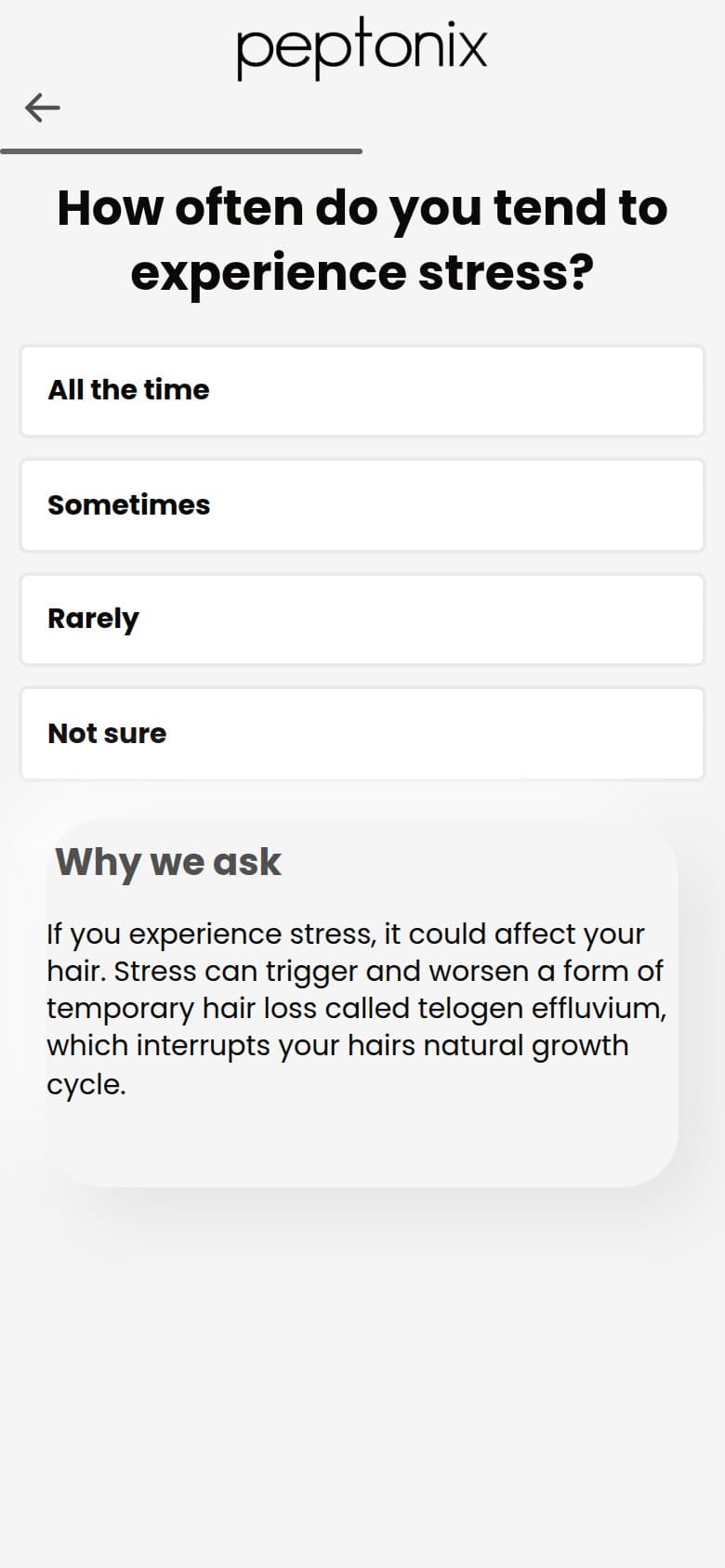 Q7 — How Often Do You Experience Stress?