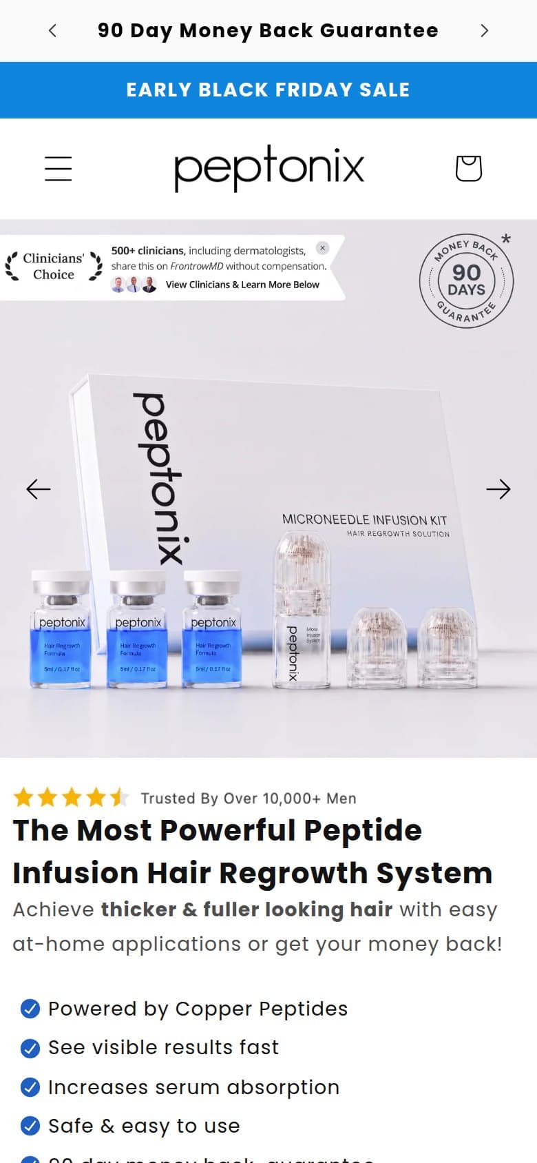 Offer — Early Black Friday Product Page