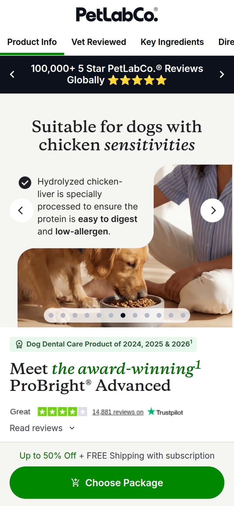 Carousel — Suitable for Chicken Sensitivities
