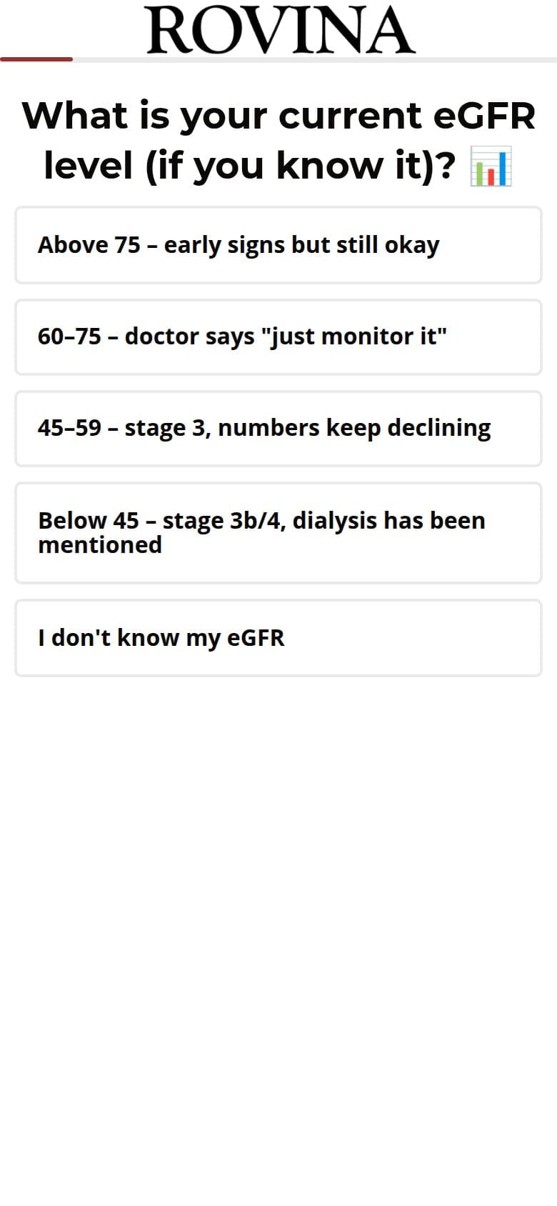 Q3 — Current eGFR Level