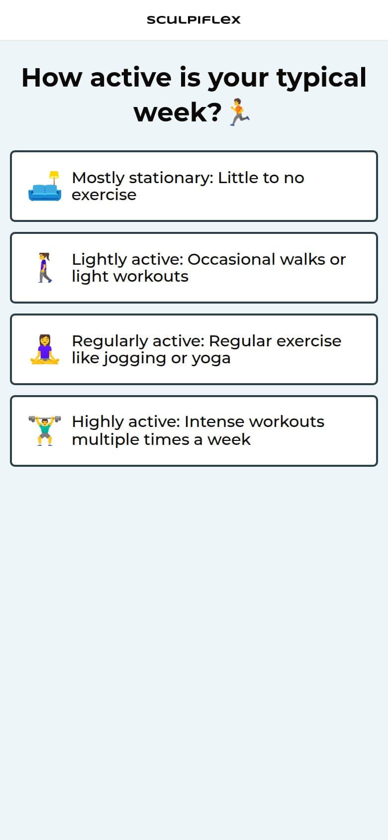 Q4 — Weekly Activity Level