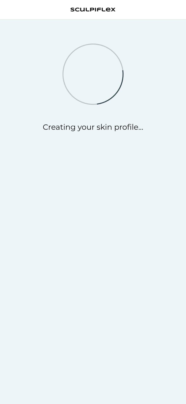 Loader — Creating Your Skin Profile