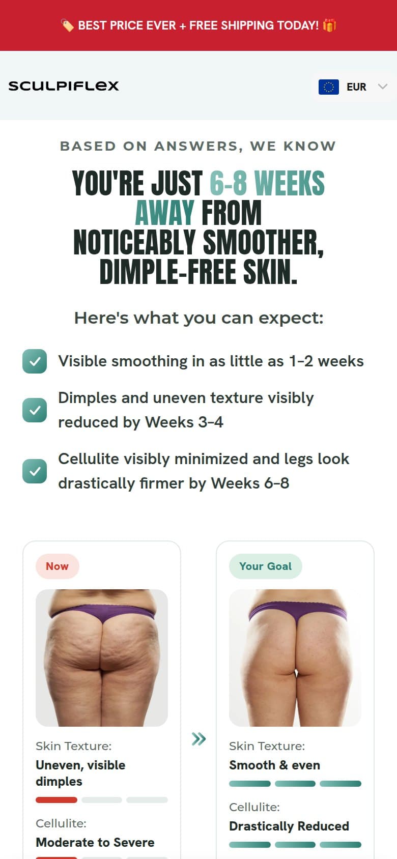 Offer — 6–8 Week Timeline + Save 70% OFF