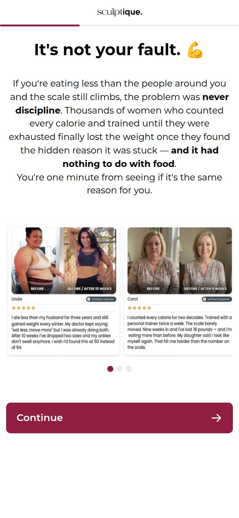 Interstitial — It's Not Your Fault
