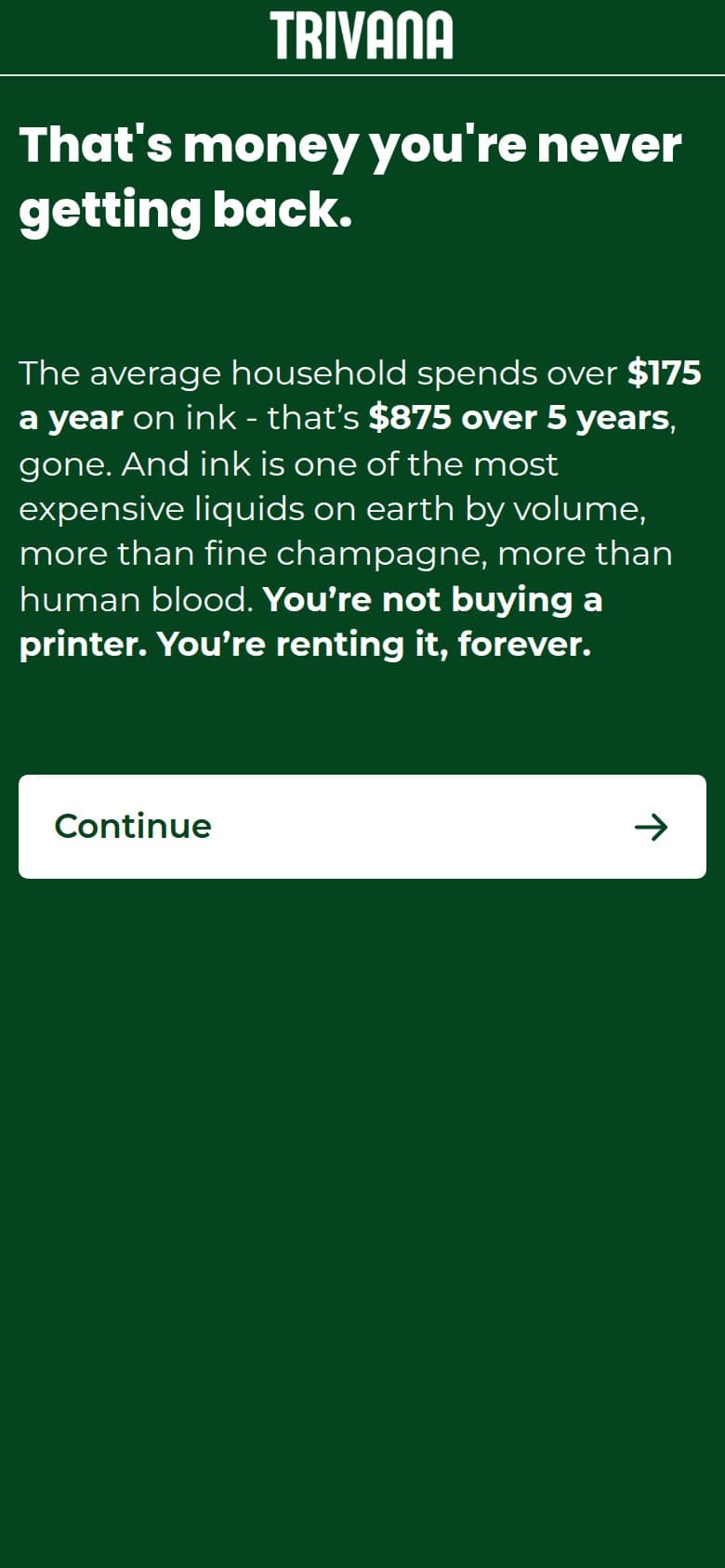 Interstitial — Money You're Never Getting Back