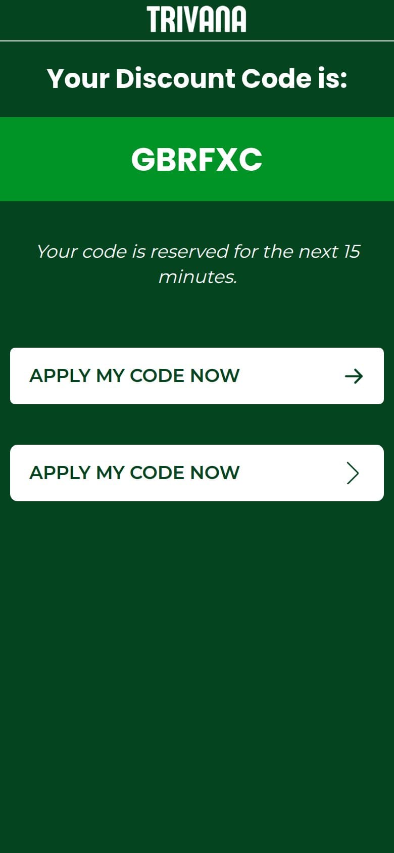 Code Reveal — Reserved for the Next 15 Minutes